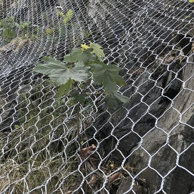 Εξαγωνικά καλάθια από γαλβανισμένο κράμα με πλέξιμο γαβιονίου για υποστήριξη γεωγραμμάτων κατασκευής