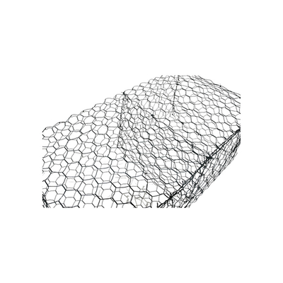 0.5mm PVC πάχος Galfan κράμα Ζυγισμένο σύρμα πλέγμα Gabion καλάθι
