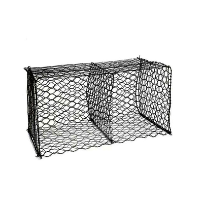 2x1x1m Έκταγωνικό υφασμένο ατσάλι Gabion καλάθι με Zn-10%AL αντοχή στη σύσφιξη 350-550N / mm2