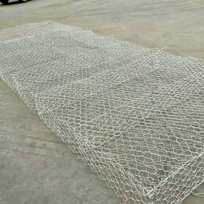 2x1x1m Έκταγωνικό υφασμένο ατσάλι Gabion καλάθι με Zn-10%AL αντοχή στη σύσφιξη 350-550N / mm2