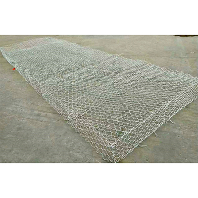 Προσαρμοσμένο Galfan συγκολλημένο Gabion Basket 6 * 8CM Μέγεθος Διάτρησης Μέγεθος