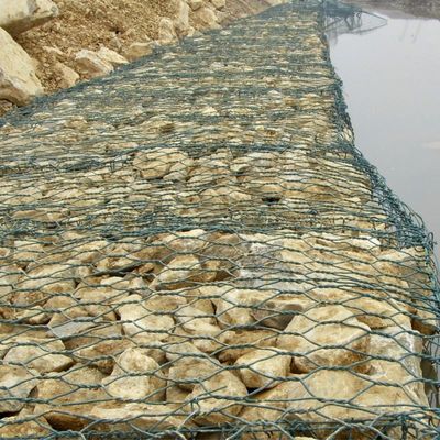 Ζυγισμένο χάλυβα Gabion Box συγκολλημένο πέτρινο κλουβί για τη διατήρηση τοπίου τοίχου