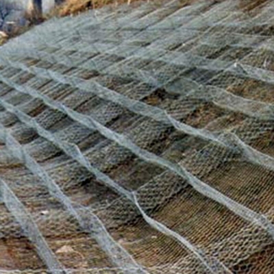Υψηλής αντοχής στη τράβηξη Galfan Spot welded Gabions για τοπίο