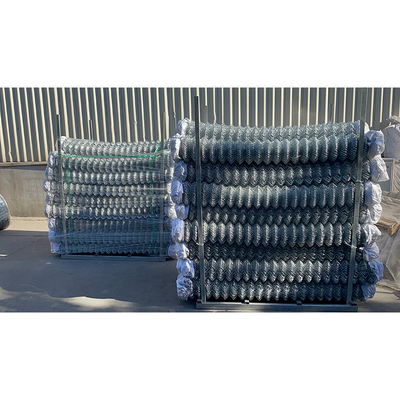 CN GABION Ζεστή πώληση Πράσινο 3,0 mm Ζαλβανισμένο Διάτρωμα Αλυσίδας Με Διάνοιγμα 50 * 50 mm