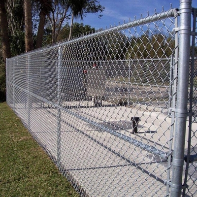 Υφαντό Ζινκ Ατσάλι Guardrail 3,0mm Galfan Wire Mesh 50x1,5 φράχτη