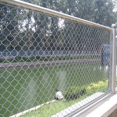 Υφαντό Ζινκ Ατσάλι Guardrail 3,0mm Galfan Wire Mesh 50x1,5 φράχτη