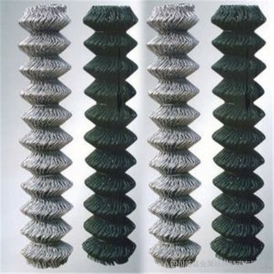3.0 4.0 5.0mm Υφαντό κράμα Galfan Ζυγισμένο κράμα Wire Chain Link Φράχτης