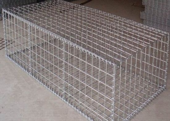 Τρακτικό συγκολλημένο φράχτη Gabion Box κατασκευασμένο από κράμα χάλυβα σύρμα με διπλό στρώμα επικάλυψη PVC