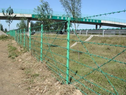 Τρακτικό Ζυγισμένο PVC Επικάλυψη Razor Wire Φράχτης 2.0-4.0mm