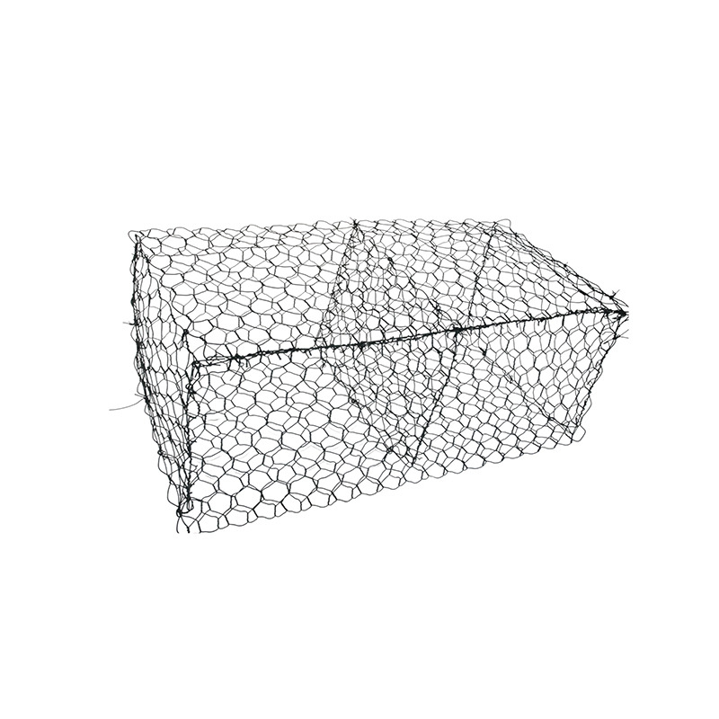 2x1x1m Έκταγωνικό υφασμένο ατσάλι Gabion καλάθι με Zn-10%AL αντοχή στη σύσφιξη 350-550N / mm2
